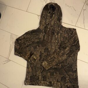 Magellan Outdoors Kids Camo Hoodie - Brown